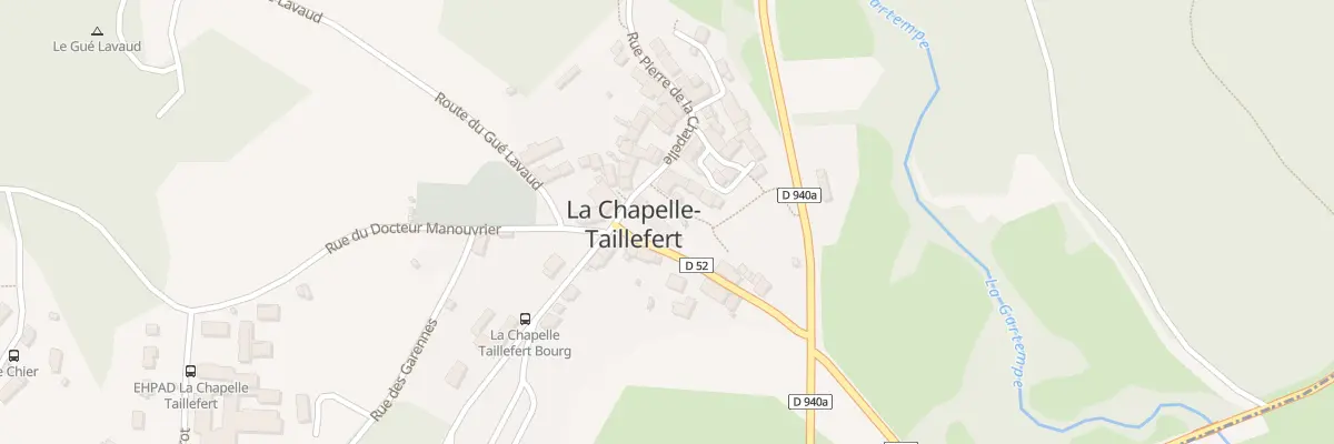 Plan du 23 Rue Pierre de la Chapelle à La Chapelle-Taillefert