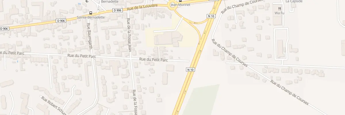 Plan du 67 Rue du Petit Parc à Rambouillet