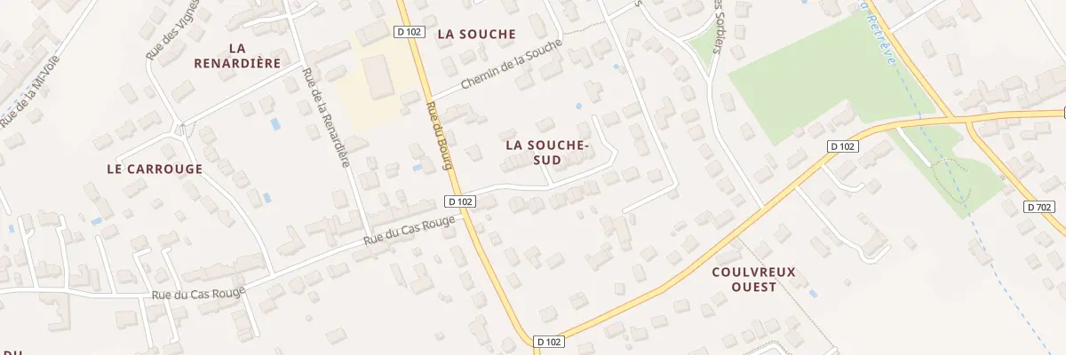 Plan du 3 Rue Fernand Bracquemond à Gidy