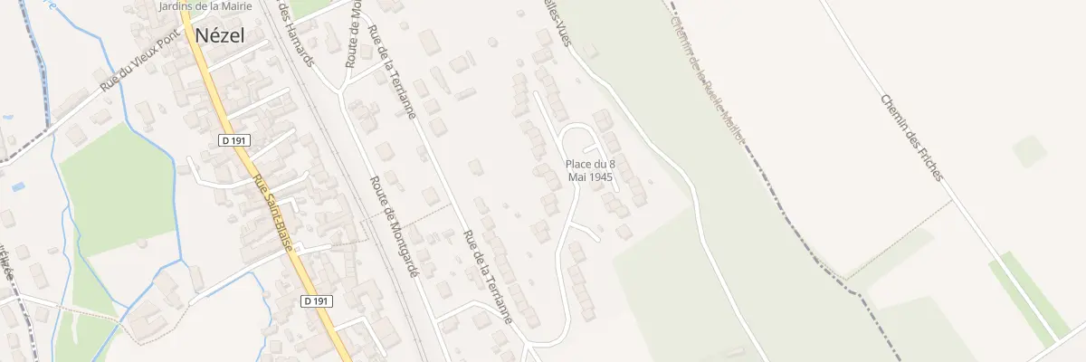 Plan du 49 Rue de la Terrianne à Nézel