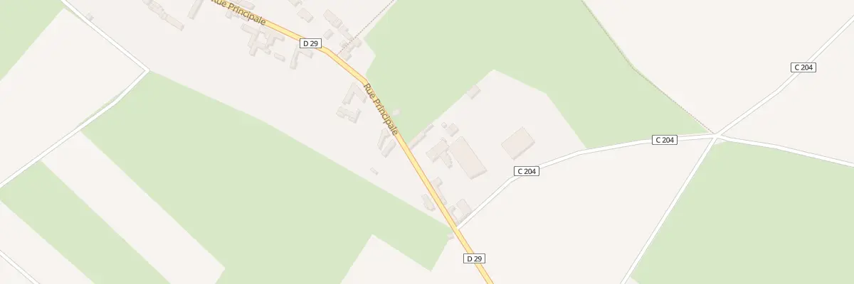 Plan du 6 Rue Principale à Villers-Campsart