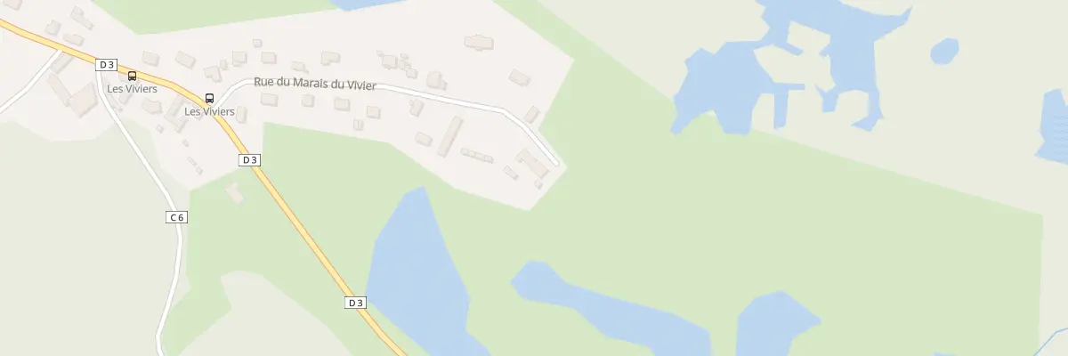 Plan du 9005 Rue du Marais du Vivier à Mareuil-Caubert