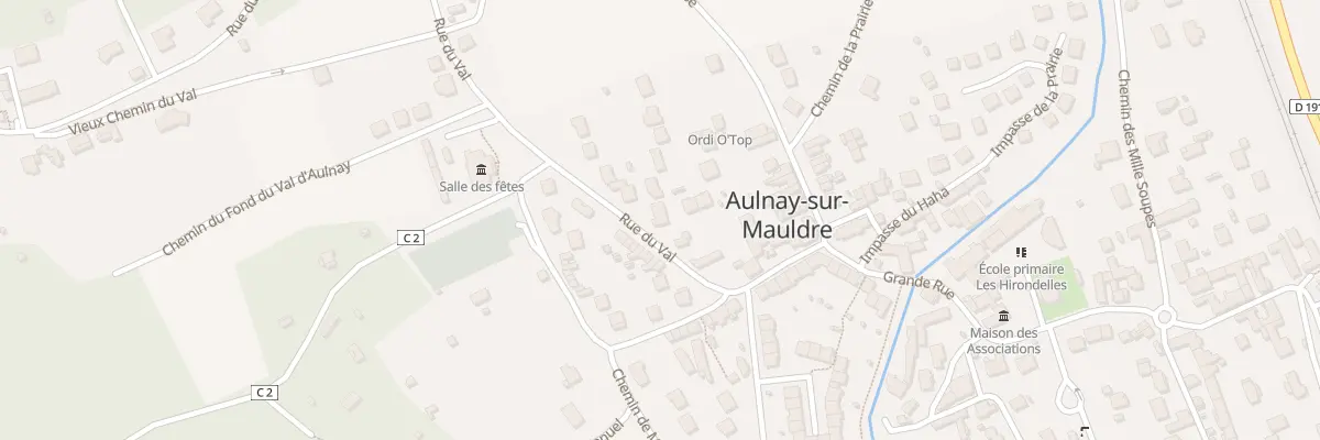 Plan du 4B Rue du Val à Aulnay-sur-Mauldre