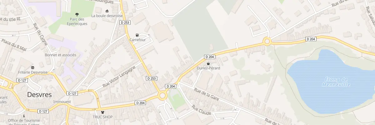 Plan du 31 Rue Rodolphe Minguet à Desvres