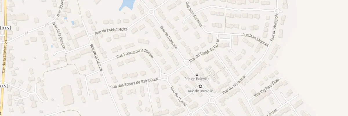 Plan du 36 Rue de Boinville à Ablis