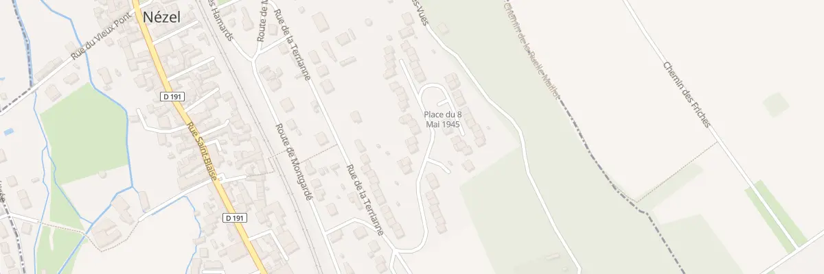 Plan du 47 Rue de la Terrianne à Nézel