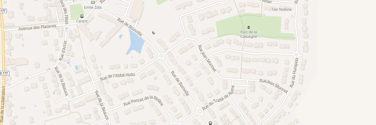 Plan du 1 Rue Robert Schuman à Ablis