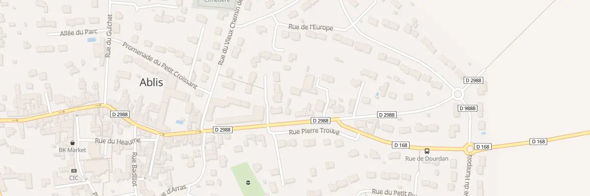 Plan du 101 Rue Pierre Trouvé à Ablis