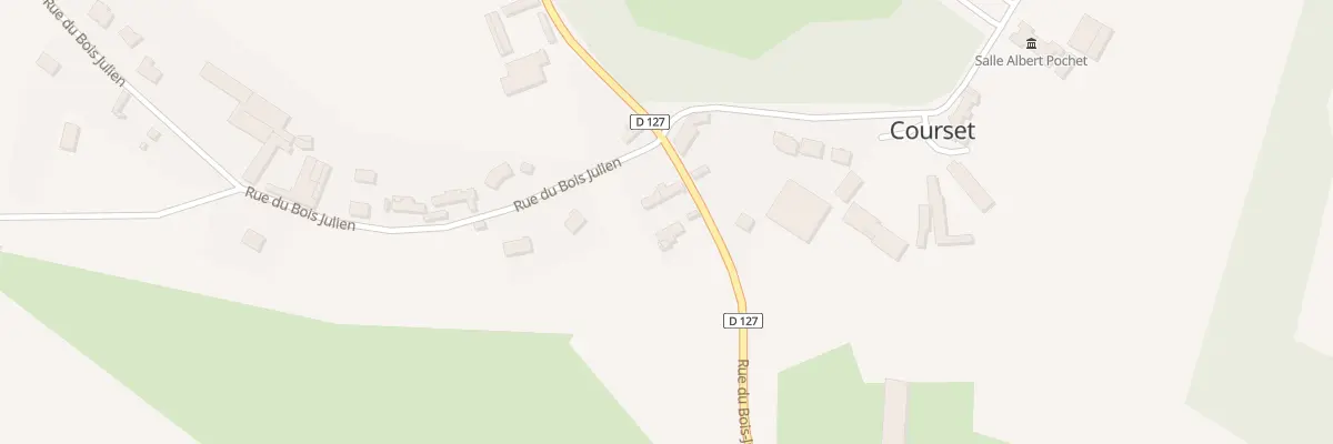 Plan du 26 Rue de la Vallée à Courset