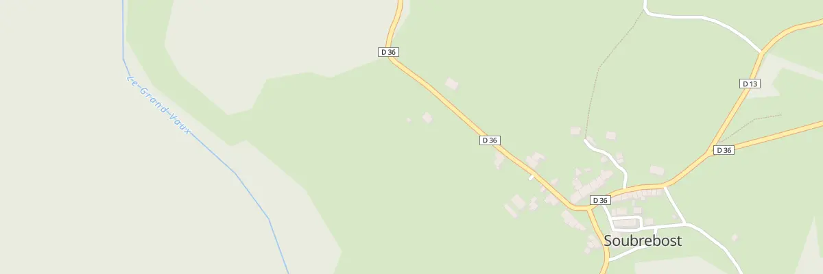 Plan du 5133 Les Sagnes à Soubrebost