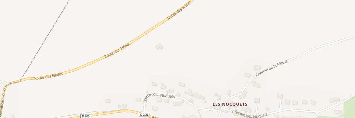 Plan du 40B Che des Noquets à Jambville