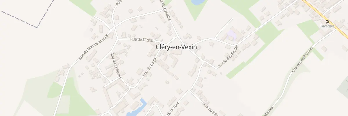 Plan du 8 Pl de l’Eglise à Cléry-en-Vexin