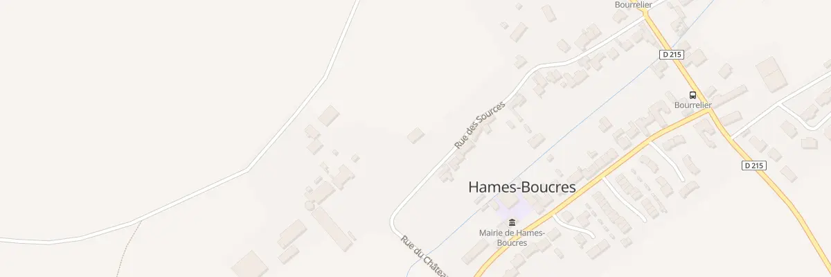 Plan du 282 Rue des Sources à Hames-Boucres