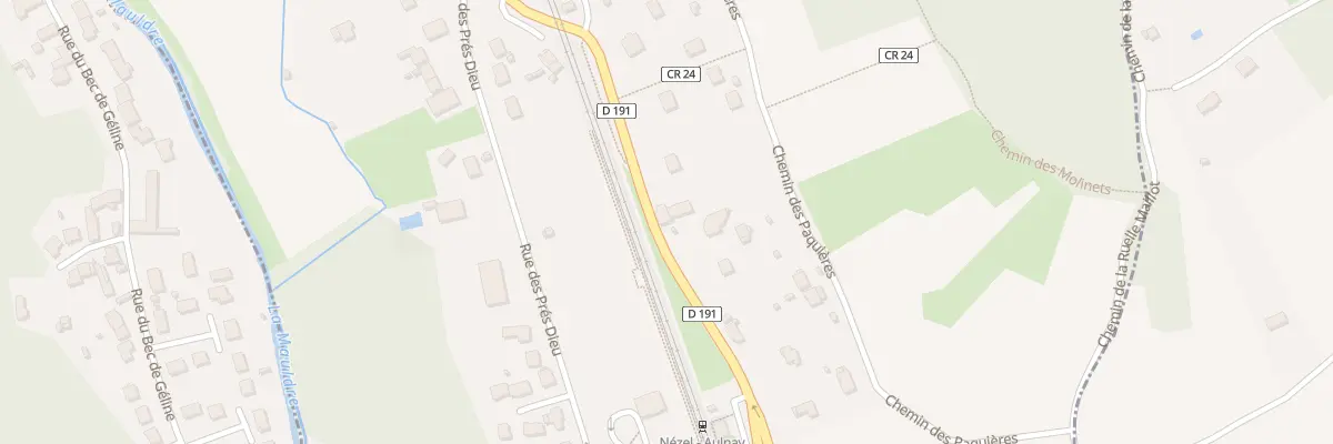 Plan du 71 Rue Saint Blaise à Nézel