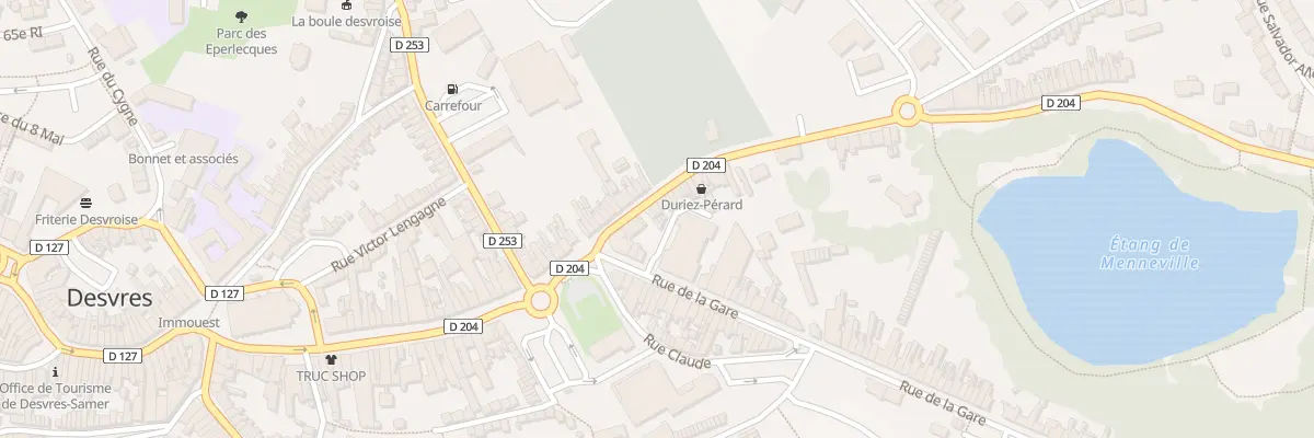 Plan du 4 Rue Rodolphe Minguet à Desvres