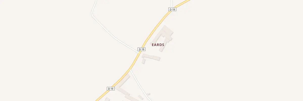 Plan de Eards à Baigneaux