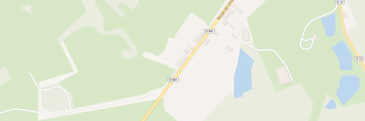 Plan du 52 Rte de Limoges à Pontarion