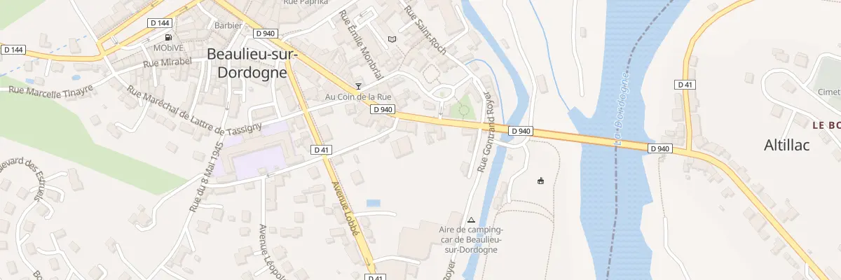Plan du 7 Rue Gal de Gaulle à Beaulieu-sur-Dordogne