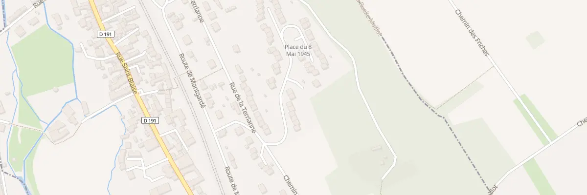 Plan du 14 Rue de la Terrianne à Nézel