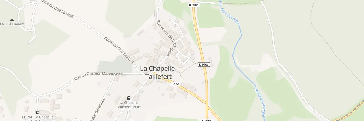 Plan du 2 Rle du Chapitre à La Chapelle-Taillefert