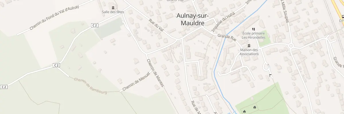 Plan du 4 Cour de la Papeterie à Aulnay-sur-Mauldre
