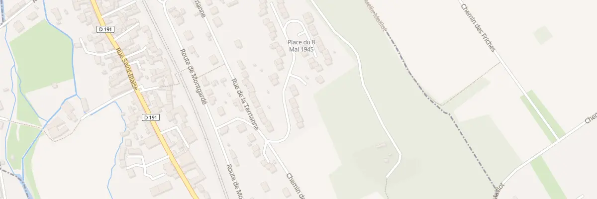 Plan du 12 Rue de la Terrianne à Nézel