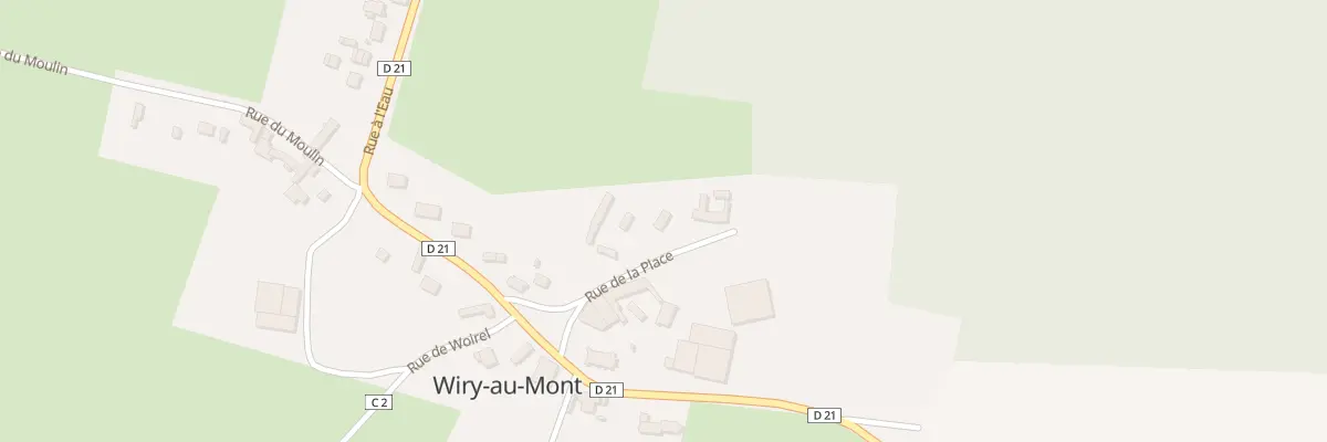 Plan du 120 Rue de la Place à Wiry-au-Mont