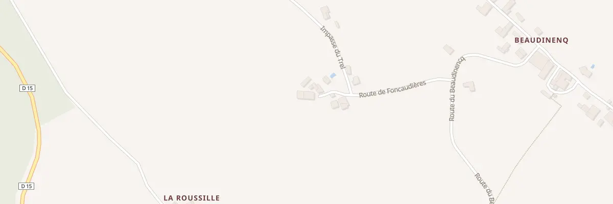 Plan du 5036 Foncaudieres à Campagnac