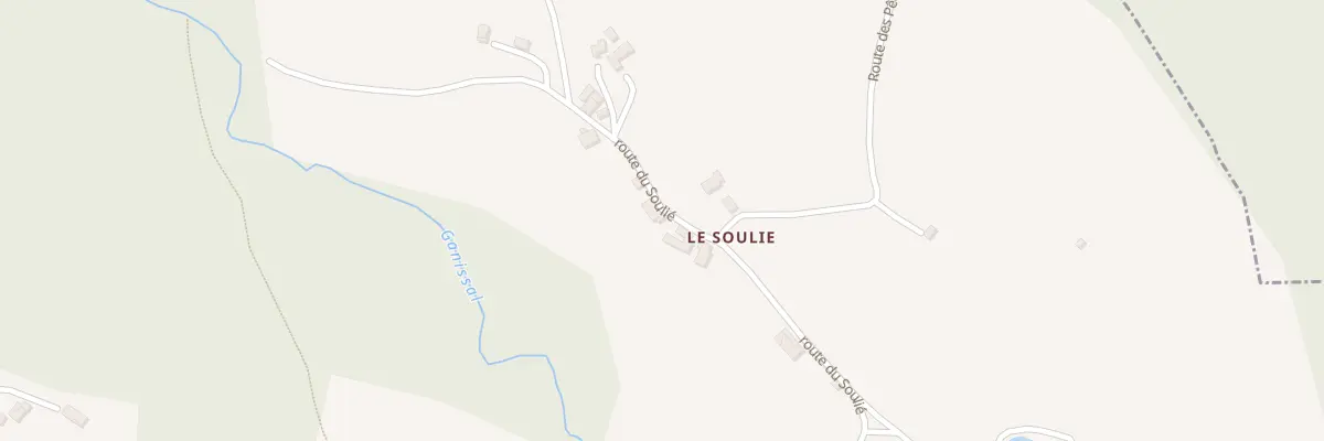 Plan du 5109 Le Soulie à Astaillac