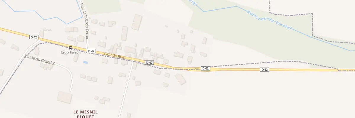 Plan du 4 Gr Grande Rue à Vicq