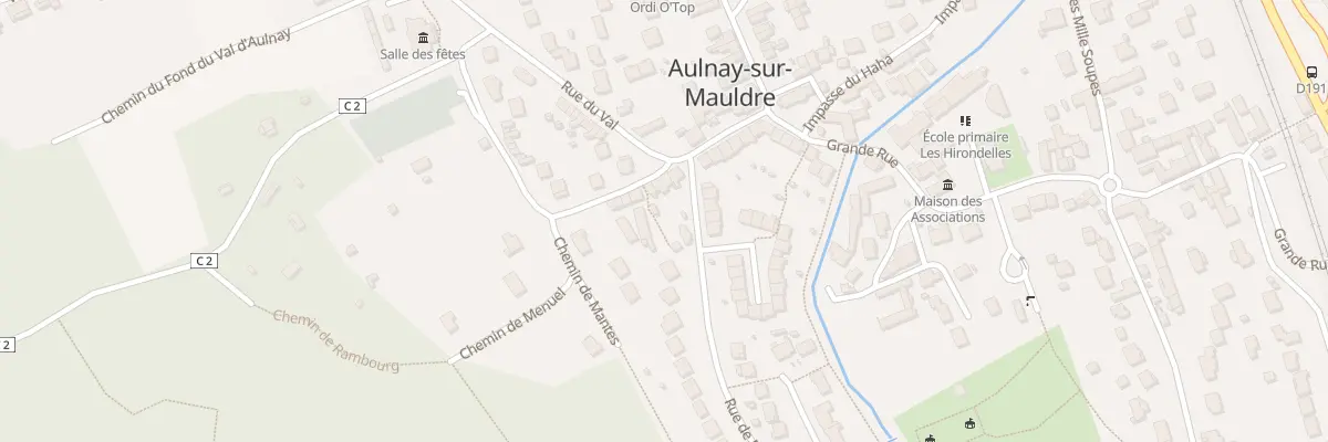 Plan du 1 Cour de la Papeterie à Aulnay-sur-Mauldre