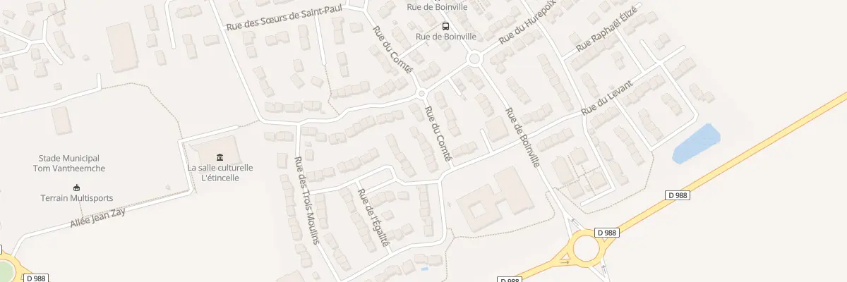 Plan du 14 Rue du Comté à Ablis