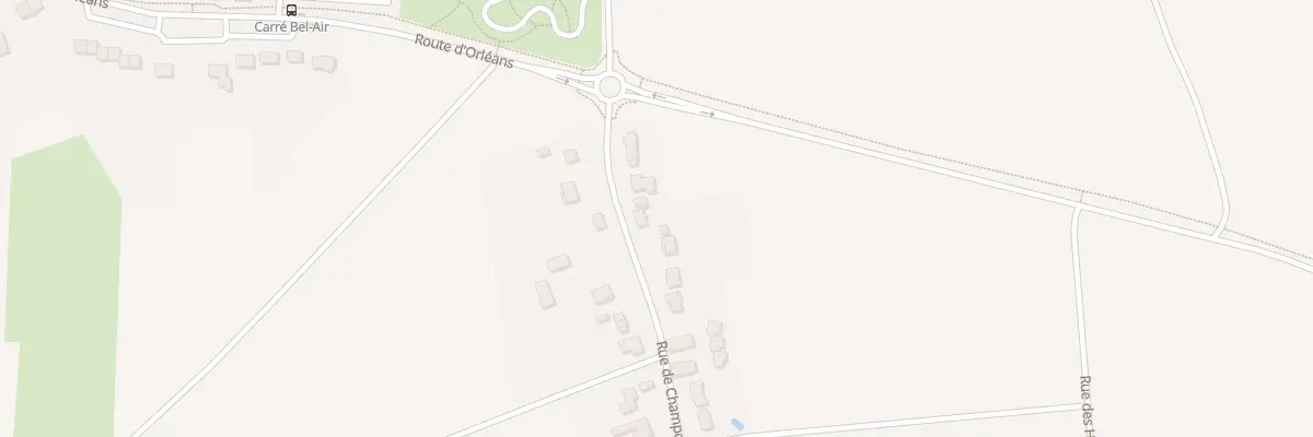 Plan du 3 Rue de Champoigny à Ingré