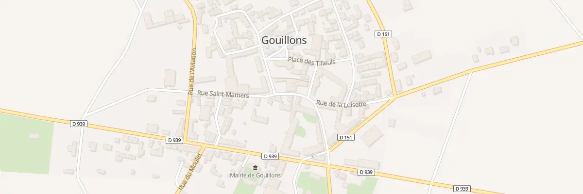 Plan du 5 Rue Saint Mamers à Gouillons