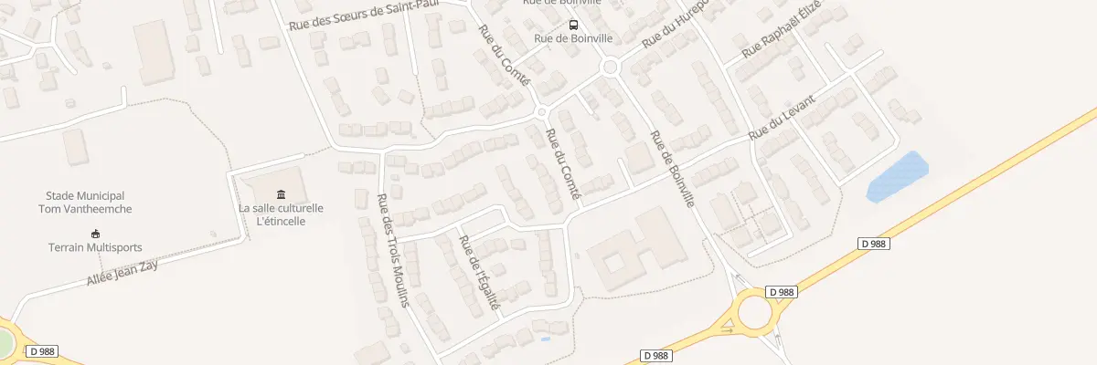 Plan du 16 Rue du Comté à Ablis