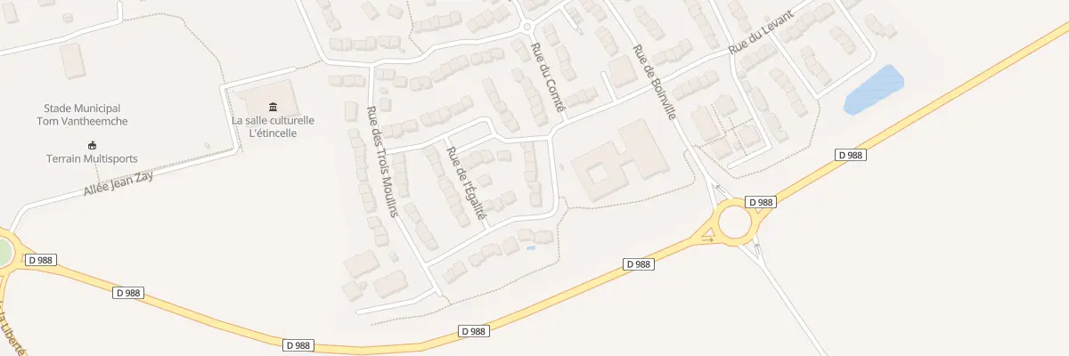 Plan du 11 Rue de la Liberte à Ablis