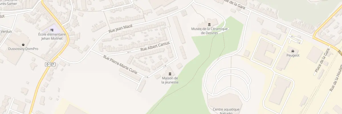 Plan du 19 Rue Pierre Marie Curie à Desvres