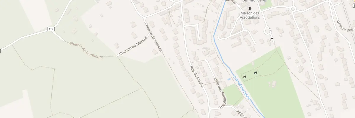 Plan du 14 Rue de Maule à Aulnay-sur-Mauldre