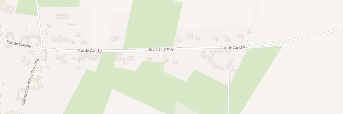Plan du 666 Rue de Canchy à Lamotte-Buleux
