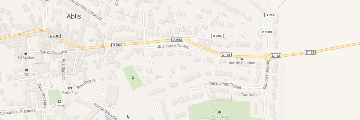 Plan du 128B Rue Pierre Trouvé à Ablis
