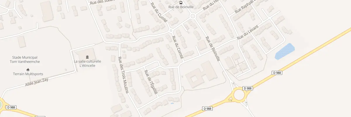 Plan du 20 Rue du Comté à Ablis