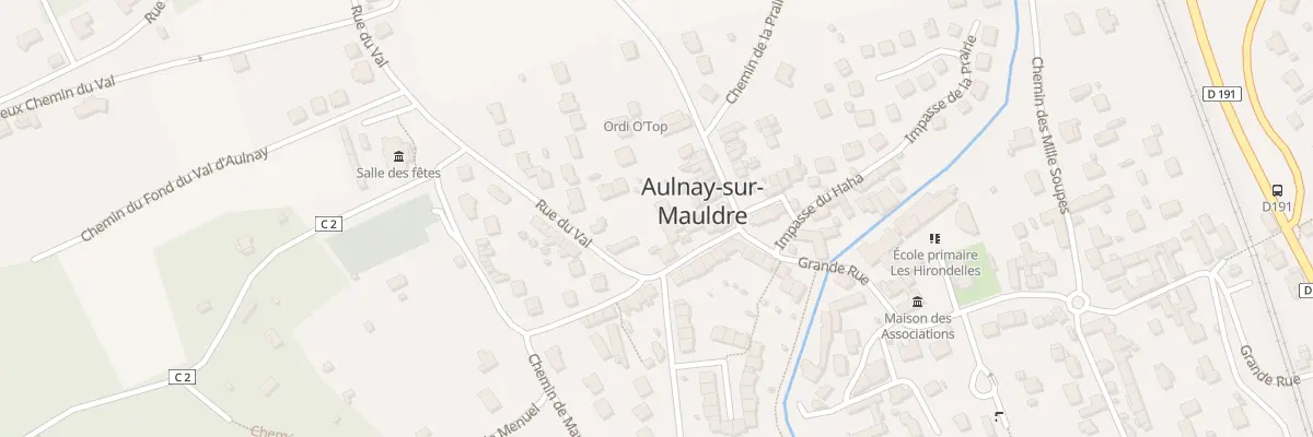Plan du 1T Rue de la Falaise à Aulnay-sur-Mauldre