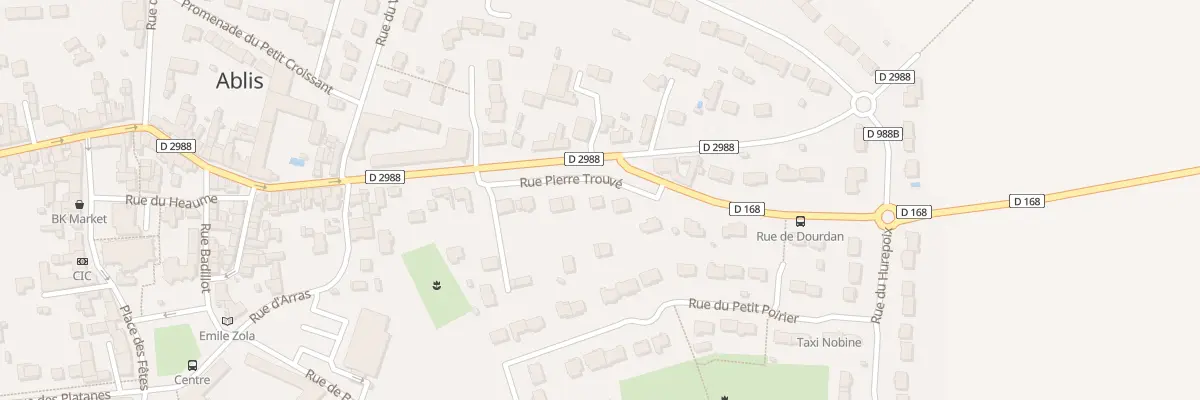 Plan du 130 Rue Pierre Trouvé à Ablis