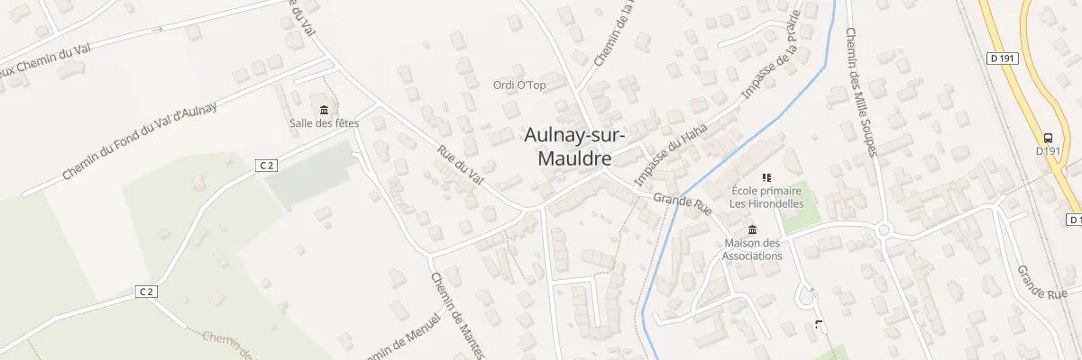 Plan du 30 Gr Grande Rue à Aulnay-sur-Mauldre