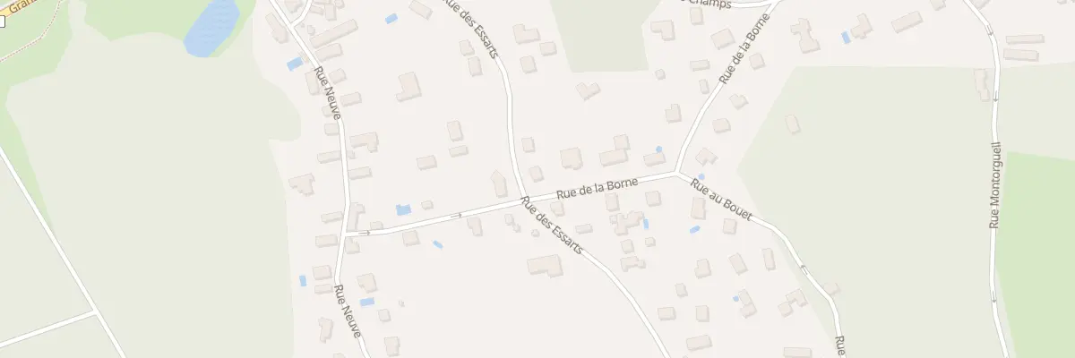 Plan du 7 Rue de la Borne aux Mesnuls