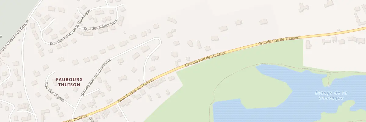 Plan du 115 Grande Rue de Thuison à Abbeville