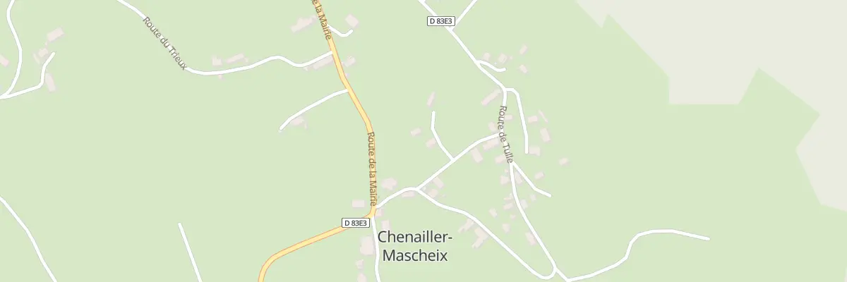 Plan du 5016 Le Bourg à Chenailler-Mascheix