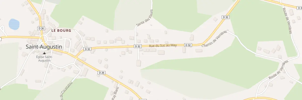 Plan du 5270 Le Bourg à Saint-Augustin