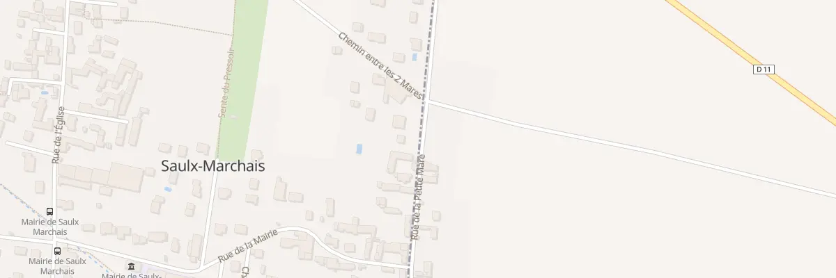 Plan du 11C La Petite Mare à Saulx-Marchais