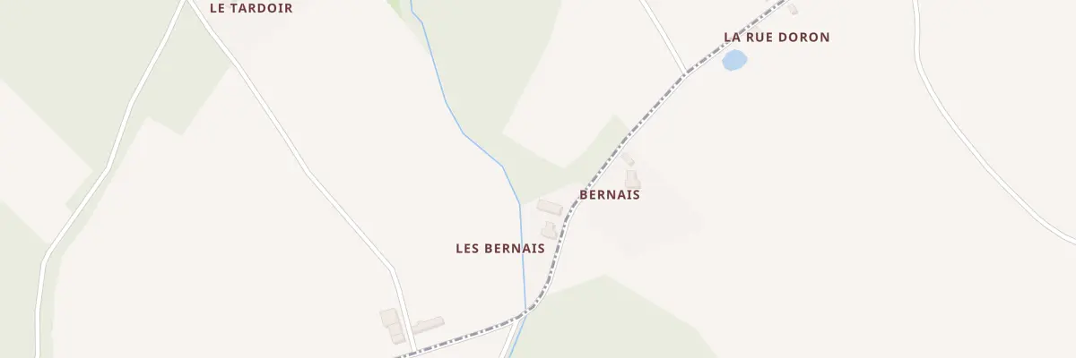 Plan du 79 Les Bernais à Saint-Loup